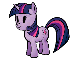 Size: 640x480 | Tagged: safe, twilight sparkle, g4, animated, female, paper mario