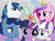 Size: 1600x1200 | Tagged: safe, artist:thunderhawk03, night light, princess cadance, shining armor, twilight sparkle, twilight velvet, alicorn, pony, unicorn, g4, 2013, alicorn princess, brother and sister, crown, crying, element of magic, elements of harmony, family reunion, father and child, father and daughter, father and daughter-in-law, father and son, father-in-law, female, handkerchief, horn, husband and wife, jewelry, liquid pride, male, mare, mother and child, mother and daughter, mother and father, mother and son, mother-in-law, regalia, siblings, sisters-in-law, sparkle family, tears of joy, teary eyes, tissue, twilight sparkle (alicorn), winghug, wings