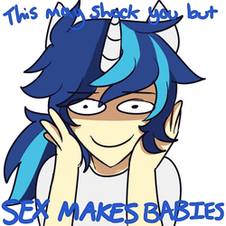 Size: 500x500 | Tagged: safe, artist:chibiforte101, shining armor, human, ask human shining armor, g4, eared humanization, horn, horned humanization, humanized, tumblr