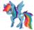 Size: 900x765 | Tagged: safe, artist:gingersnaap, rainbow dash, pony, g4, female, solo