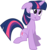 Size: 3531x3771 | Tagged: safe, artist:dentist73548, twilight sparkle, pony, unicorn, g4, cute, floppy ears, high res, simple background, smiling, transparent background, twiabetes, unicorn twilight, vector