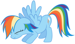 Size: 4857x2866 | Tagged: safe, artist:dentist73548, rainbow dash, pegasus, pony, g4, female, mare, simple background, solo, transparent background, vector