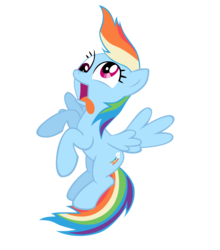 Size: 1500x1708 | Tagged: safe, artist:takua770, rainbow dash, pony, g4, sweet and elite, female, simple background, solo, transparent background, vector