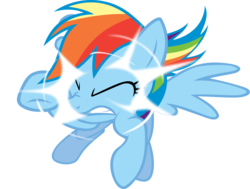 Size: 5000x3772 | Tagged: safe, artist:fabulouspony, rainbow dash, pegasus, pony, g4, female, fourth wall, mare, simple background, solo, transparent background, vector