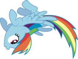 Size: 2000x1518 | Tagged: safe, artist:relaxingonthemoon, rainbow dash, g4, simple background, transparent background, vector