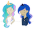 Size: 900x760 | Tagged: safe, artist:grandchaser, princess celestia, princess luna, human, g4, humanized, skinny, thin