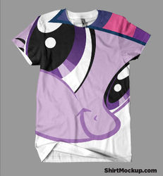 Size: 335x363 | Tagged: safe, twilight sparkle, g4, clothes, t-shirt, twiface