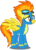 Size: 1404x1944 | Tagged: safe, artist:issyrael, spitfire, pegasus, pony, g4, female, goggles, show accurate, simple background, solo, transparent background, vector, wonderbolts uniform