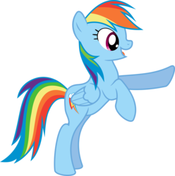 Size: 6500x6542 | Tagged: safe, artist:emedina13, rainbow dash, g4, absurd resolution, bipedal, legs together, simple background, transparent background, vector