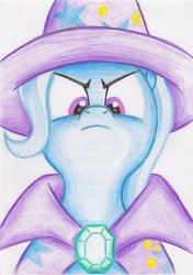 Size: 1024x1451 | Tagged: safe, artist:arxuicy, trixie, pony, unicorn, g4, female, mare, solo