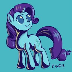 Size: 1000x1004 | Tagged: safe, artist:tggeko, rarity, pony, g4, female, solo