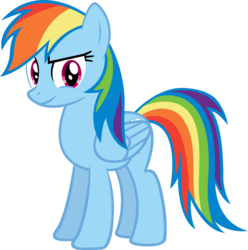 Size: 9387x9457 | Tagged: safe, artist:ponyengineer, rainbow dash, pony, g4, absurd resolution, female, simple background, solo, transparent background, vector