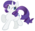 Size: 6625x6000 | Tagged: safe, artist:joey darkmeat, artist:pastelflakes, rarity, pony, g4, absurd resolution, female, simple background, solo, transparent background, vector