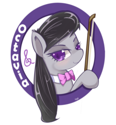 Size: 2000x2152 | Tagged: safe, artist:hua, octavia melody, earth pony, pony, g4, bow (instrument), female, simple background, solo, transparent background
