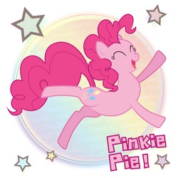 Size: 1000x1000 | Tagged: safe, artist:dakusei, pinkie pie, earth pony, pony, g4, female, pixiv, solo