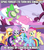 Size: 1920x2160 | Tagged: safe, applejack, fluttershy, pinkie pie, rainbow dash, rarity, spike, twilight sparkle, g4, image macro