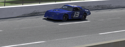 Size: 1680x637 | Tagged: safe, nightmare moon, g4, car, iracing, video game