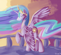 Size: 1000x900 | Tagged: safe, artist:tggeko, princess celestia, pony, g4, female, solo