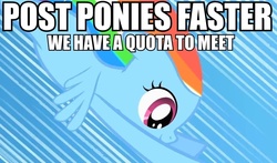 Size: 922x541 | Tagged: safe, edit, edited screencap, screencap, rainbow dash, pony, g4, the cutie mark chronicles, female, filly, filly rainbow dash, flying, image macro, reaction image, solo, speed lines, younger
