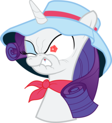 Size: 3000x3285 | Tagged: safe, artist:masem, idw, rarity, pony, g4, my little pony micro-series, comic, faic, female, idw showified, reaction image, simple background, solo, transparent background, vector