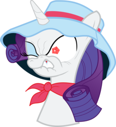 Size: 3000x3285 | Tagged: safe, artist:masem, idw, rarity, pony, g4, micro-series #3, my little pony micro-series, comic, faic, female, idw showified, reaction image, simple background, solo, transparent background, vector