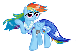 Size: 1200x818 | Tagged: safe, artist:tggeko, rainbow dash, g4, clothes, dress, gala dress