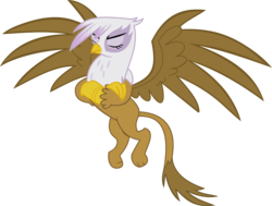 Size: 9825x7443 | Tagged: safe, artist:kenrick55, gilda, griffon, g4, absurd resolution, crossed arms, simple background, transparent background, vector