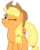 Size: 1494x1879 | Tagged: safe, artist:xmayii, applejack, g4, simple background, transparent background, vector, wink