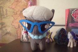 Size: 1296x864 | Tagged: artist needed, safe, diamond tiara, lily blossom, rarity, silver spoon, g4, dumb rock, glasses, irl, photo, plushie