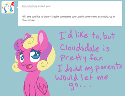 Size: 712x547 | Tagged: safe, artist:srsishere, princess skyla, alicorn, pony, g4, sad, tumblr