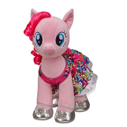 Size: 600x600 | Tagged: safe, pinkie pie, g4, build-a-bear, clothes, dress, irl, photo, plushie, toy