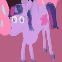 Size: 2000x2000 | Tagged: safe, artist:princesscelestiavevo, twilight sparkle, alicorn, pony, g4, female, mare, twilight sparkle (alicorn)