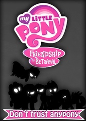 Size: 800x1132 | Tagged: safe, applejack, fluttershy, pinkie pie, rainbow dash, rarity, twilight sparkle, g4, friendship is betrayal