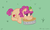 Size: 1280x768 | Tagged: safe, artist:ask-tech, apple rose, earth pony, pony, g4, 30 minute art challenge, eating, female, food, pie, sitting, solo, young apple rose, younger