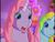 Size: 640x480 | Tagged: safe, screencap, cheerilee (g3), whistle wishes, pony, unicorn, g3, the runaway rainbow, duo, duo female, female, gasp, mare, reaction image