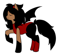 Size: 500x463 | Tagged: safe, oc, oc only, bat pony, pony, mulp, solo