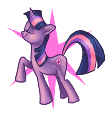 Size: 487x561 | Tagged: safe, artist:phantosanucca, twilight sparkle, pony, g4, female, solo