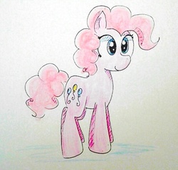 Size: 547x524 | Tagged: safe, artist:danadyu, pinkie pie, g4, traditional art, tumblr