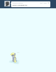 Size: 770x1000 | Tagged: safe, derpy hooves, pegasus, pony, ask a mailmare, g4, ask, female, mare, tumblr