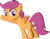 Size: 7700x6069 | Tagged: safe, artist:yetioner, scootaloo, pegasus, pony, g4, absurd resolution, butt, female, plot, scootabutt, simple background, solo, transparent background, vector
