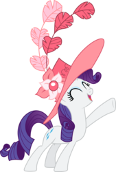 Size: 6500x9596 | Tagged: safe, artist:yetioner, rarity, pony, g4, absurd resolution, female, hat, simple background, solo, transparent background, vector