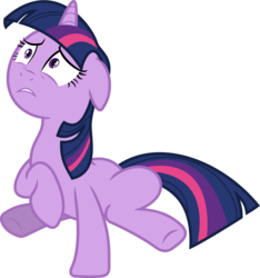Size: 6500x6954 | Tagged: safe, artist:yetioner, twilight sparkle, pony, unicorn, g4, .svg available, absurd resolution, female, reaction image, simple background, solo, transparent background, unicorn twilight, vector