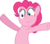 Size: 7984x6996 | Tagged: safe, artist:yetioner, pinkie pie, g4, .svg available, absurd resolution, reaction image, simple background, transparent background, vector