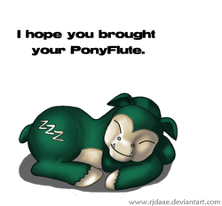 Size: 476x441 | Tagged: safe, artist:rjdaae, snorlax, nintendo, pokémon, ponified, solo