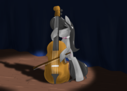 Size: 2100x1500 | Tagged: safe, artist:junker-kun, octavia melody, earth pony, pony, g4, cello, female, musical instrument, solo