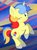 Size: 771x1036 | Tagged: artist needed, safe, oc, oc only, pony, unicorn, autism, autism speaks, ponified, puzzle, rearing, solo, unfortunate design, unfortunate implications