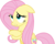 Size: 7233x5808 | Tagged: safe, artist:masem, fluttershy, pony, g4, magical mystery cure, my little pony: friendship is magic, absurd resolution, female, simple background, solo, swapped cutie marks, transparent background, vector