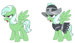Size: 14000x7937 | Tagged: safe, artist:mokrosuhibrijac, private pansy, pegasus, pony, g4, absurd resolution, armor, simple background, transparent background, vector