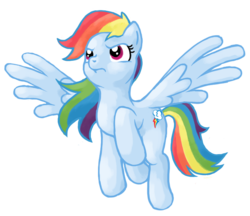 Size: 745x643 | Tagged: safe, artist:elegantmisreader, rainbow dash, pegasus, pony, g4, female, flying, mare, simple background, solo, transparent background