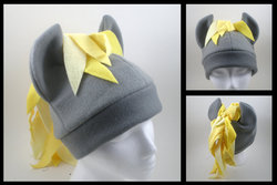 Size: 1024x683 | Tagged: safe, artist:eitanya, derpy hooves, pegasus, pony, g4, customized toy, female, hat, mare